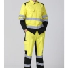 cottont fabric light refective security uniform miner factory worker uniform customized workwear factory OEM