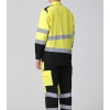 cottont fabric light refective security uniform miner factory worker uniform customized workwear factory OEM