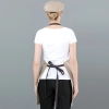 Europe America new design long halter apron for waiter chef housekeeping work apron