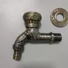 Europe hot sale old-fashioned alloy dragon pattern faston faucet yard water tap