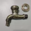 G1/2 dragon pattern metal alloy sink fast on tap garden faucet
