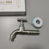 304 stainless steel washing machine adapter G1/2 inlet garden faucet