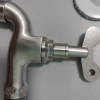 key lockable outdoor faucet slow on basin tap