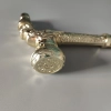 golden plating lengthen retro old style faucet tap